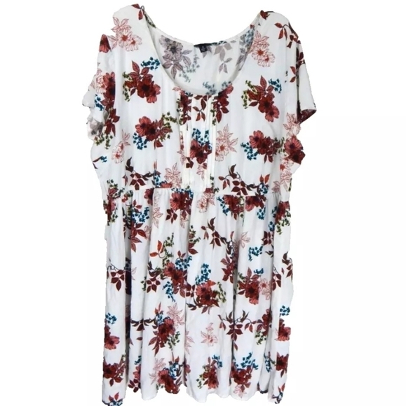 Torrid Babydoll Top Mini Dress - Picture 1 of 3